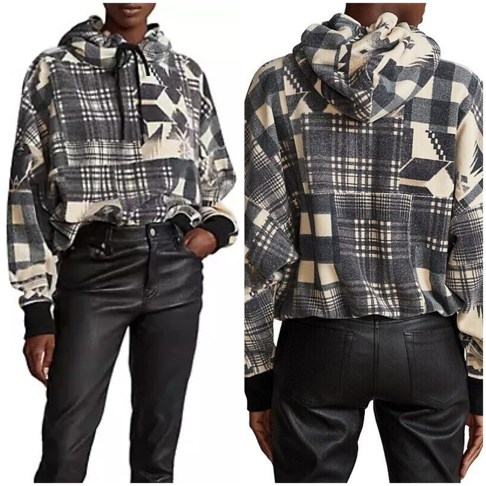 Polo Ralph Lauren Fleece Patchwork Hoodie
